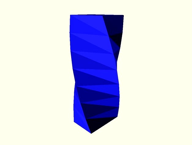 Square Vase(Customizable) by UniversalMaker