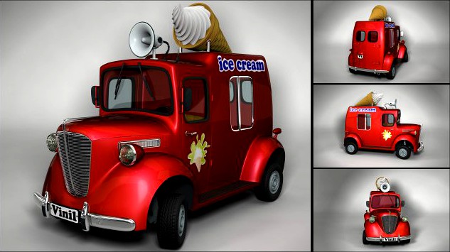 Van 3D Model