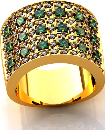 Ring 4048 3D Model