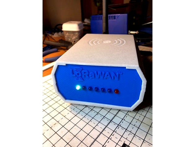 LoRaWAN Gateway case with GPS by MarkoC
