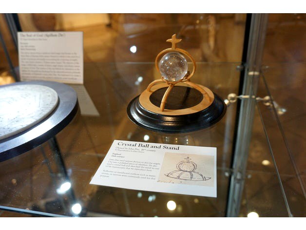 John Dee's Crystal Ball Stand by MuseumOfAntiquities