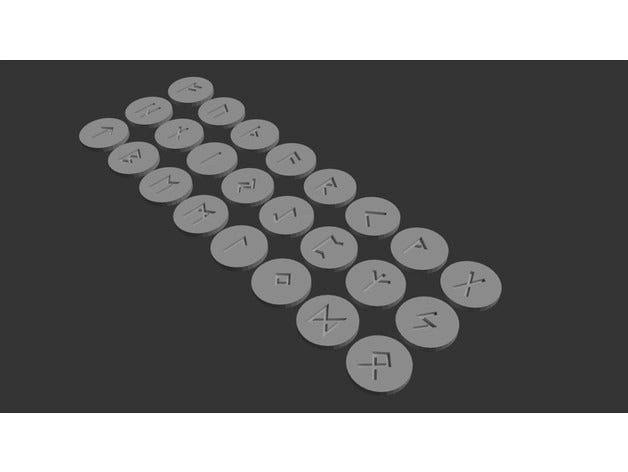 Futhark Runes by tmeysson