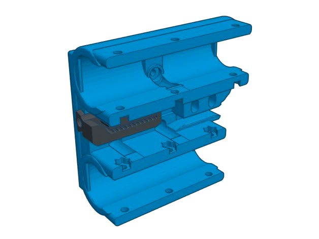 X-Carriage for Toranado Extruder and 10mm guide rods with tensioner by i3DSystems