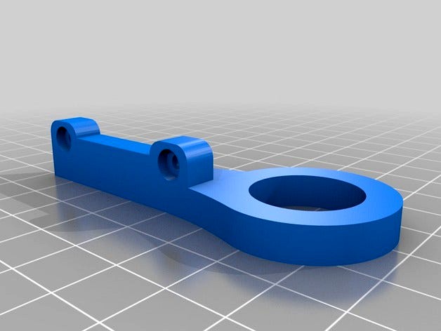 Capacite sensor holder for Anet A8 by Papasmurf602