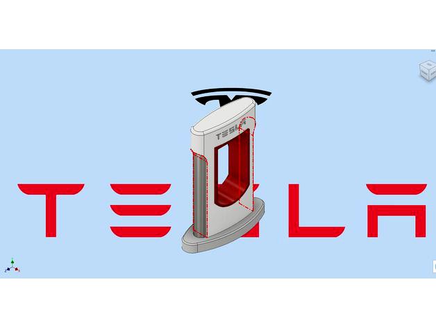 TESLA SUPERCHARGER MODEL by Jake_Lipinski