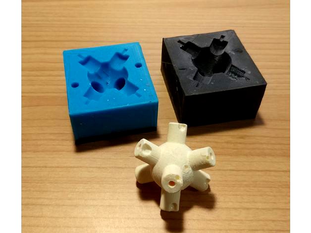 Casted 8-axis cube core by grafalex