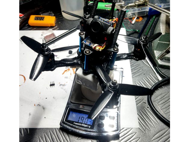 Eyas X3 Camera top plate & XT30 mount by Arakon