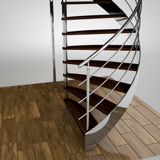 Spiral staircase 3D Model