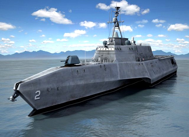 USS Independence LCS-2 ship 3D Model