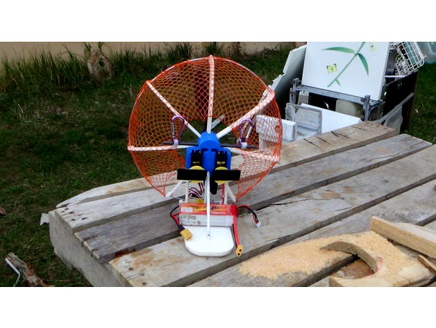 Paramotor  for 10x4.5 propellers by CuervoRC