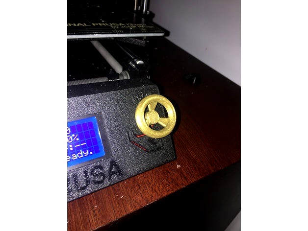 Prusa i3 Rotary Encoder Knob by scottyS
