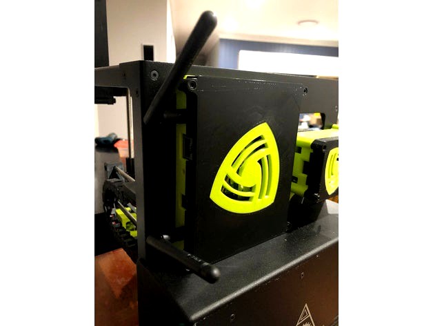 Wireless Access Point Mount for Lulzbot Mini by Noggin011