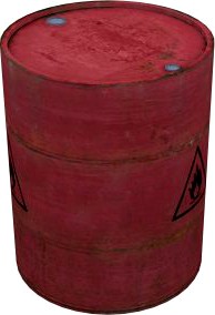 Explosive Barrel 3D Model