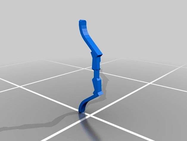 Recurve Bow 3 (Thicker) by JunkBox