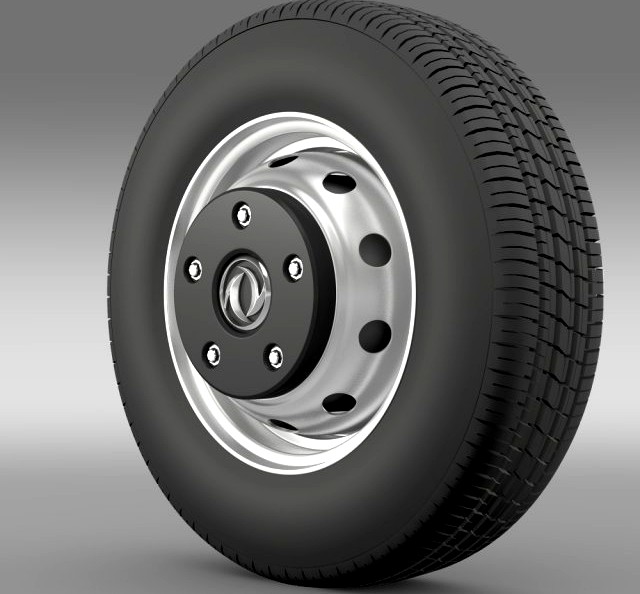 DongFeng Captain wheel 3D Model