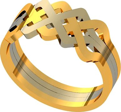 Ring 4041 3D Model