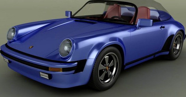 Porsche 911 Speedster 3D Model