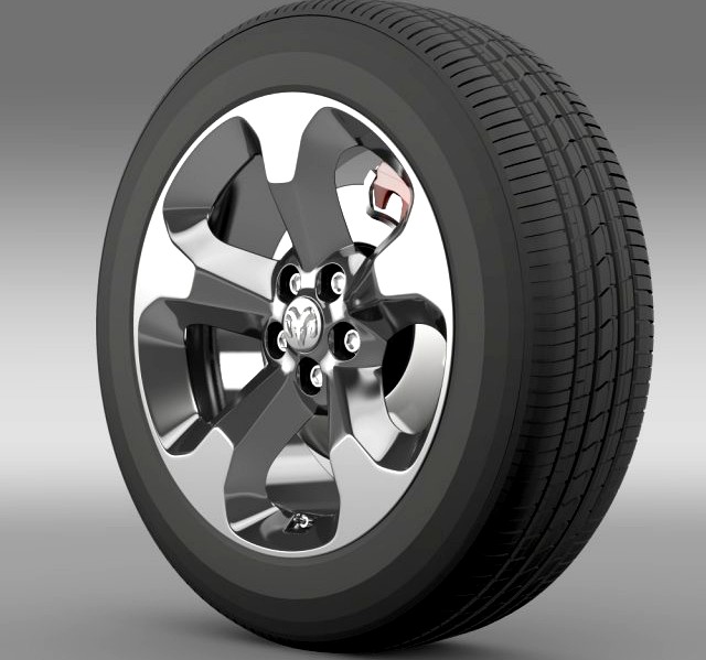 Ram Promaster City Tradesman wheel 2015 3D Model