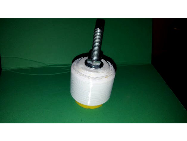 Drill starter cup for gas / nitro RC planes by tfrancis