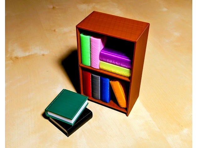 Tiny Bookcase by nullgel