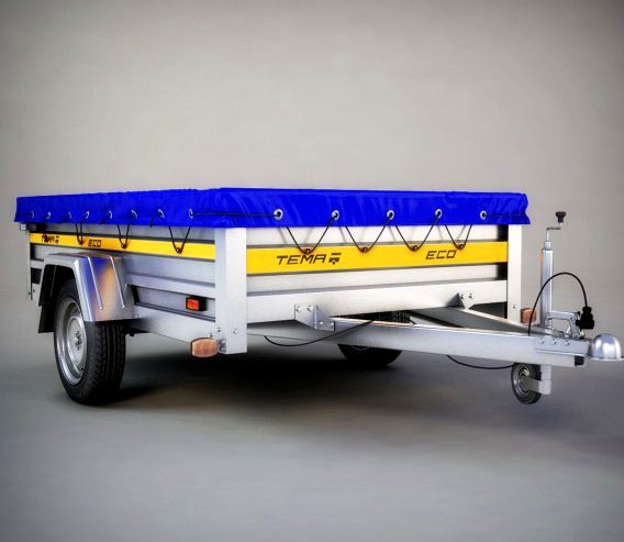 Trailer TEMA 3D Model