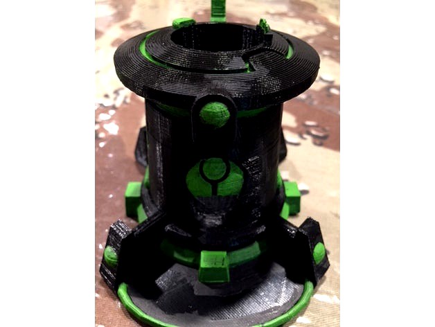 Warhammer 40,000 Tau Dice Tower by jjerds