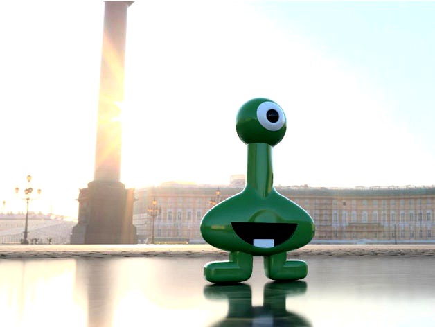 Commander Keen - Yorp by AndrewSink