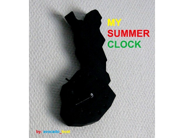 MY SUMMER CLOCK, Finland clock from my summer car by avocado_boat