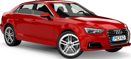 Audi A4 Sedan 2016 3D Model