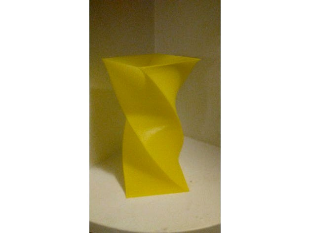 Simple Square Vase by CarlSans