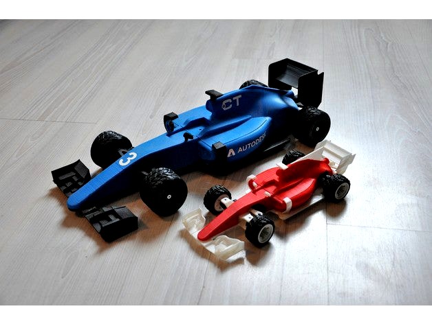 OpenRC F1 Car - Mini by Skissografen