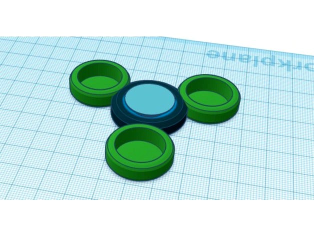 Tinkercad Working Fidget Spinner by PePPepper00