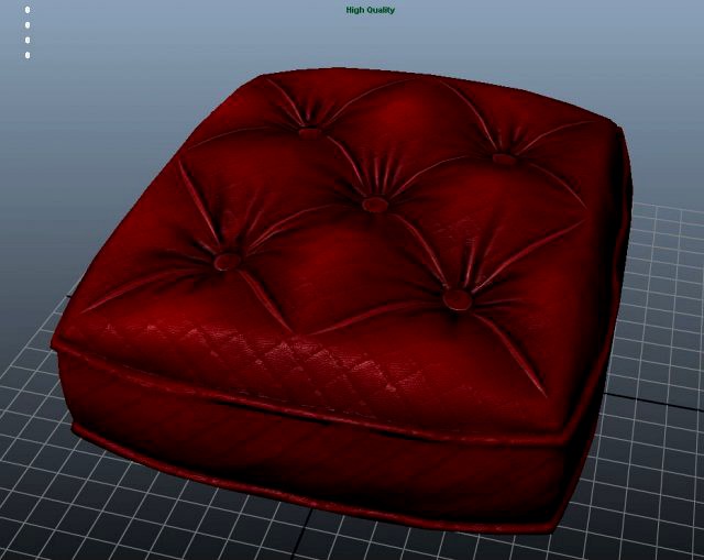 Sofa Cushion 3D Model