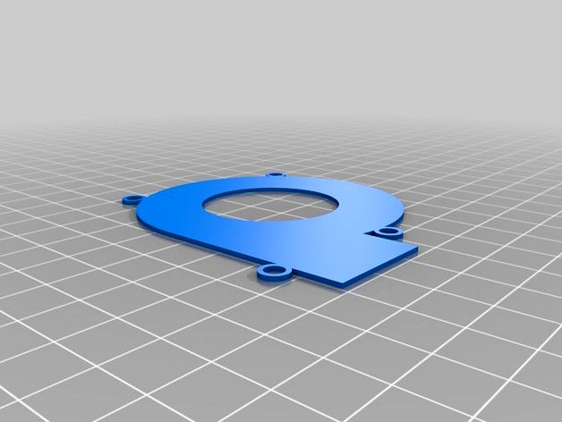 Anet a8 coolling fan by danutzz