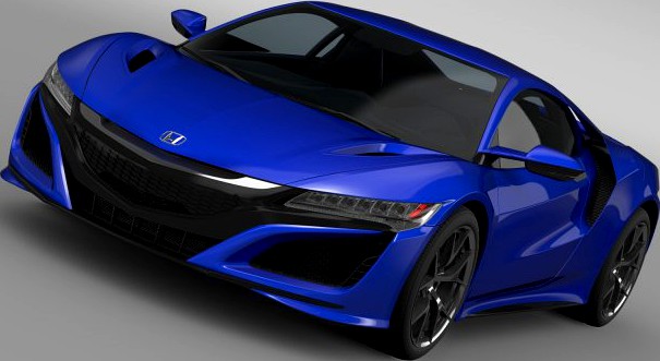 Honda NSX 2016 3D Model