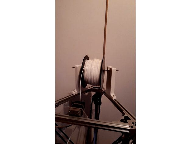 Delta printer spool holder by Joeybane