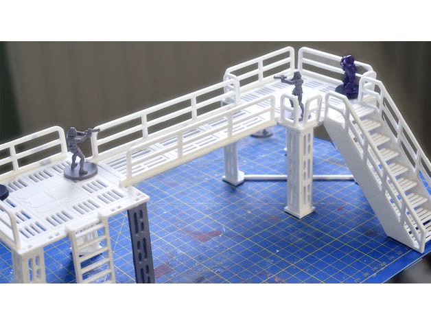 Star Wars Legion - Modular Walkways & platforms by TabletopOddity