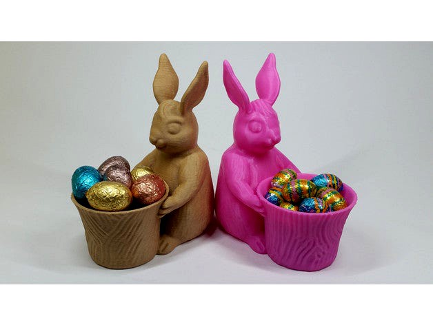 Easter Bunny Toy/Pot/Planter by MaxFunkner