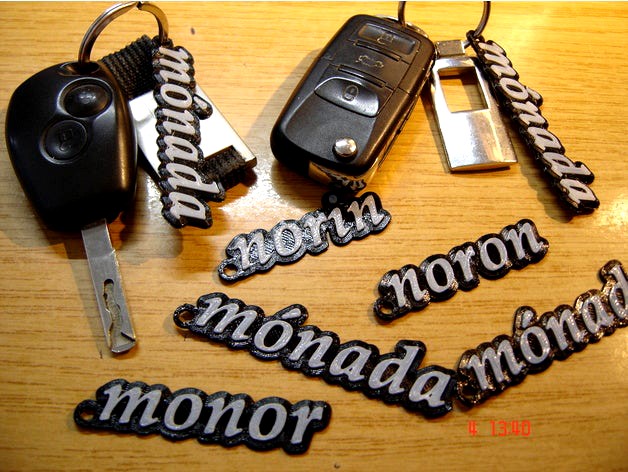 Llaveros Monoritos by SEUTec