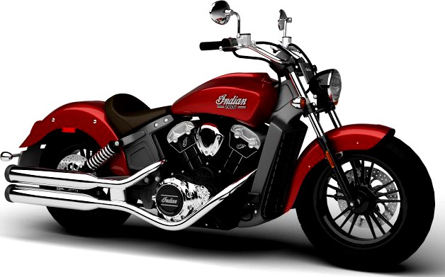 Indian Scout 2015 3D Model