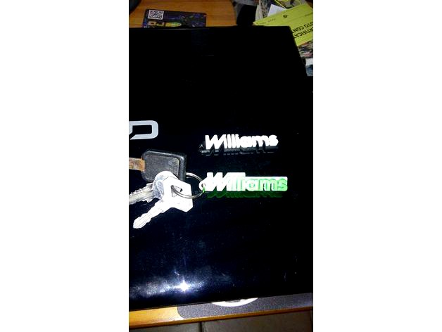 porte clef williams by kikidu45510
