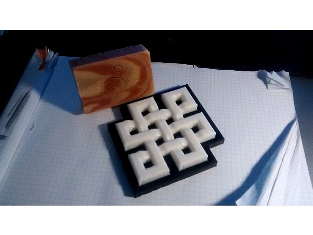 Soap Dish - Infinity Cross by Pyroxyde