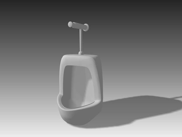 Short urinal 3D Model