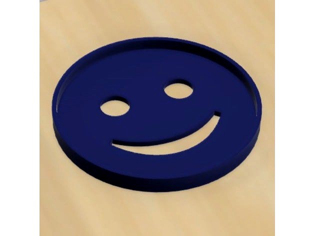 Smiley cookie cutter by UniversalMaker