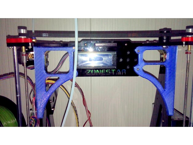Refuerzo impresora zonestar P802C Square reinforcement by D3lta