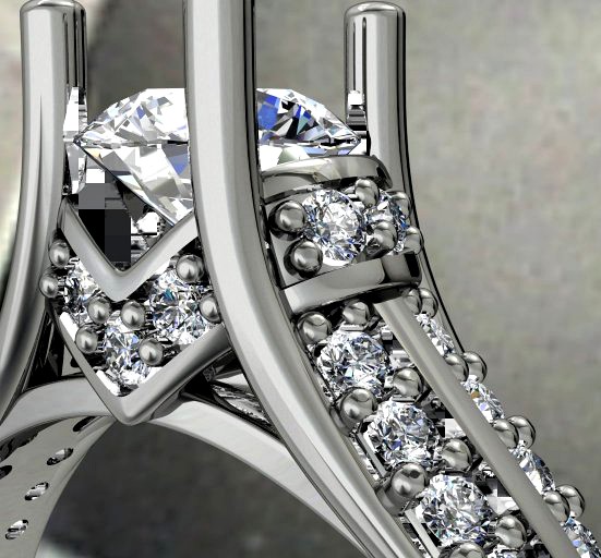 Jewellery ring 3D Model