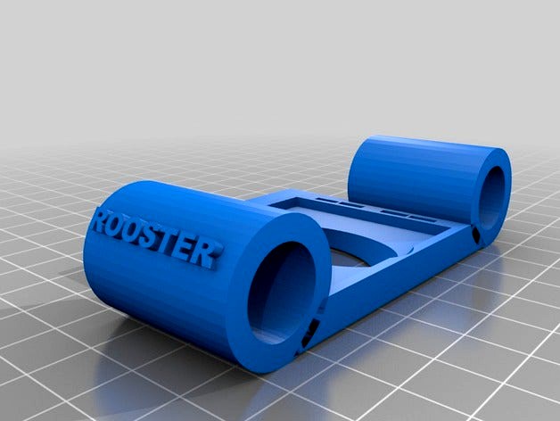 Caps Mount air duct for Armattan Rooster and Raceflight Bolt. by PropDusty