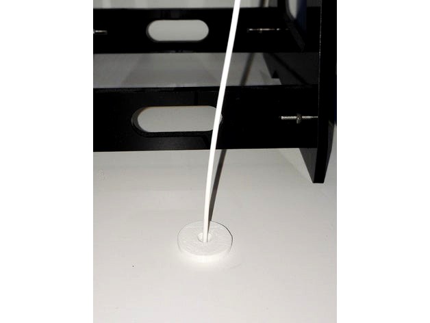 OpenSCAD Filament Guide (Ikea Stuva) by mBmD