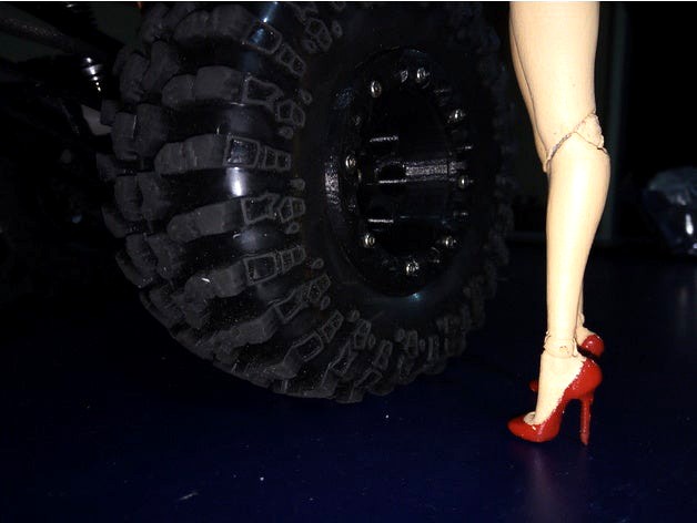 BJD high heels by zxcvbn