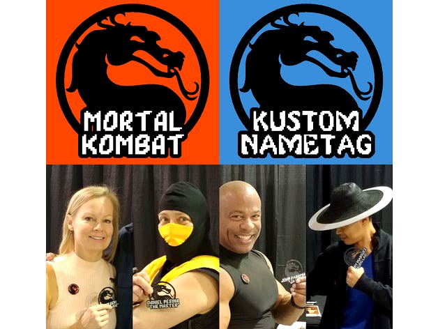 Mortal Kombat Kustom Nametag by thistof